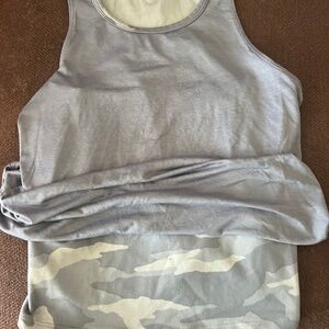 Athlete girl workout top